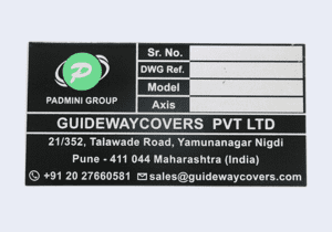 Aluminium Name plate manufacturer in Pune
