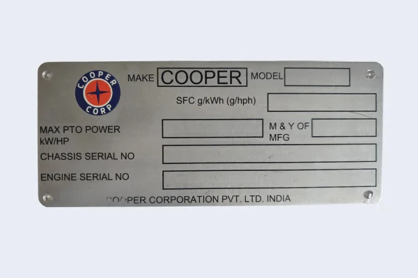 Aluminium Name Plate Manufacturer in Pune